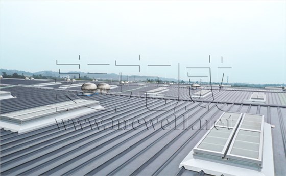 一字型電動采光排煙天窗 一字型電動采光排煙天窗