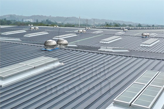 瀘州物流園-一字型電動采光排煙天窗2 瀘州物流園-一字型電動采光排煙天窗2