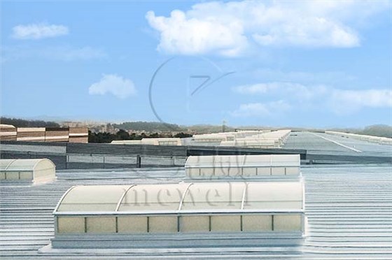 廣東圓拱型電動采光天窗 廣東圓拱型電動采光天窗