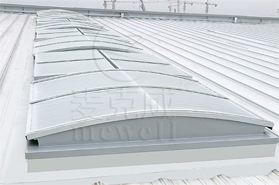 圓拱型三角型電動采光天窗 圓拱型三角型電動采光天窗