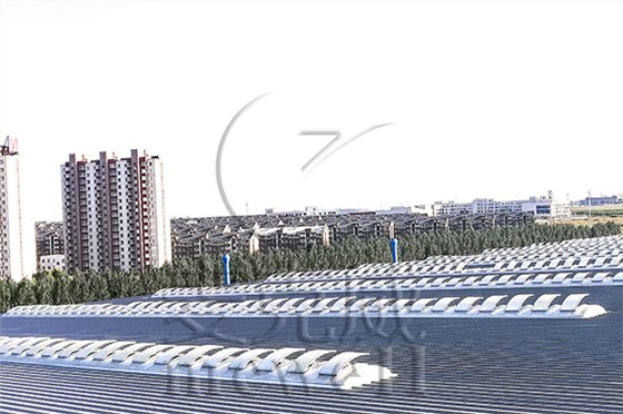 圓拱型采光天窗上開式 圓拱型采光天窗上開式