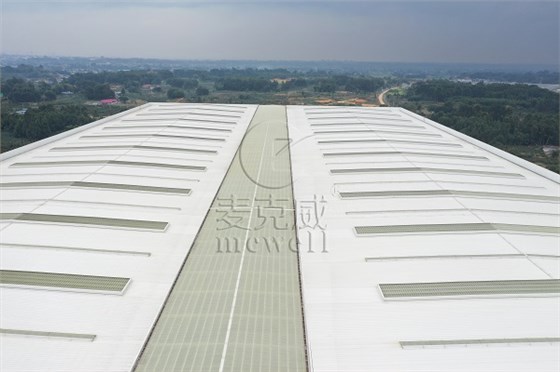 四川智能鋼構TC10A型薄型通風天窗(開敞式) 四川智能鋼構TC10A型薄型通風天窗(開敞式)