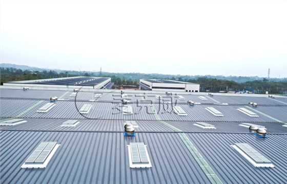 一字型電動采光排煙天窗 一字型電動采光排煙天窗