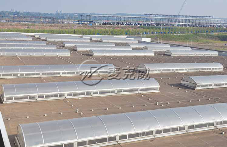 上汽菲亞特汽車行業電動采光排煙天窗項目 上汽菲亞特汽車行業電動采光排煙天窗項目