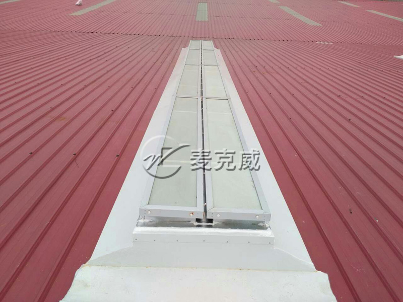 林肯萬峰林電梯制造基地—貴州一字型電動采光排煙天窗 林肯萬峰林電梯制造基地—貴州一字型電動采光排煙天窗