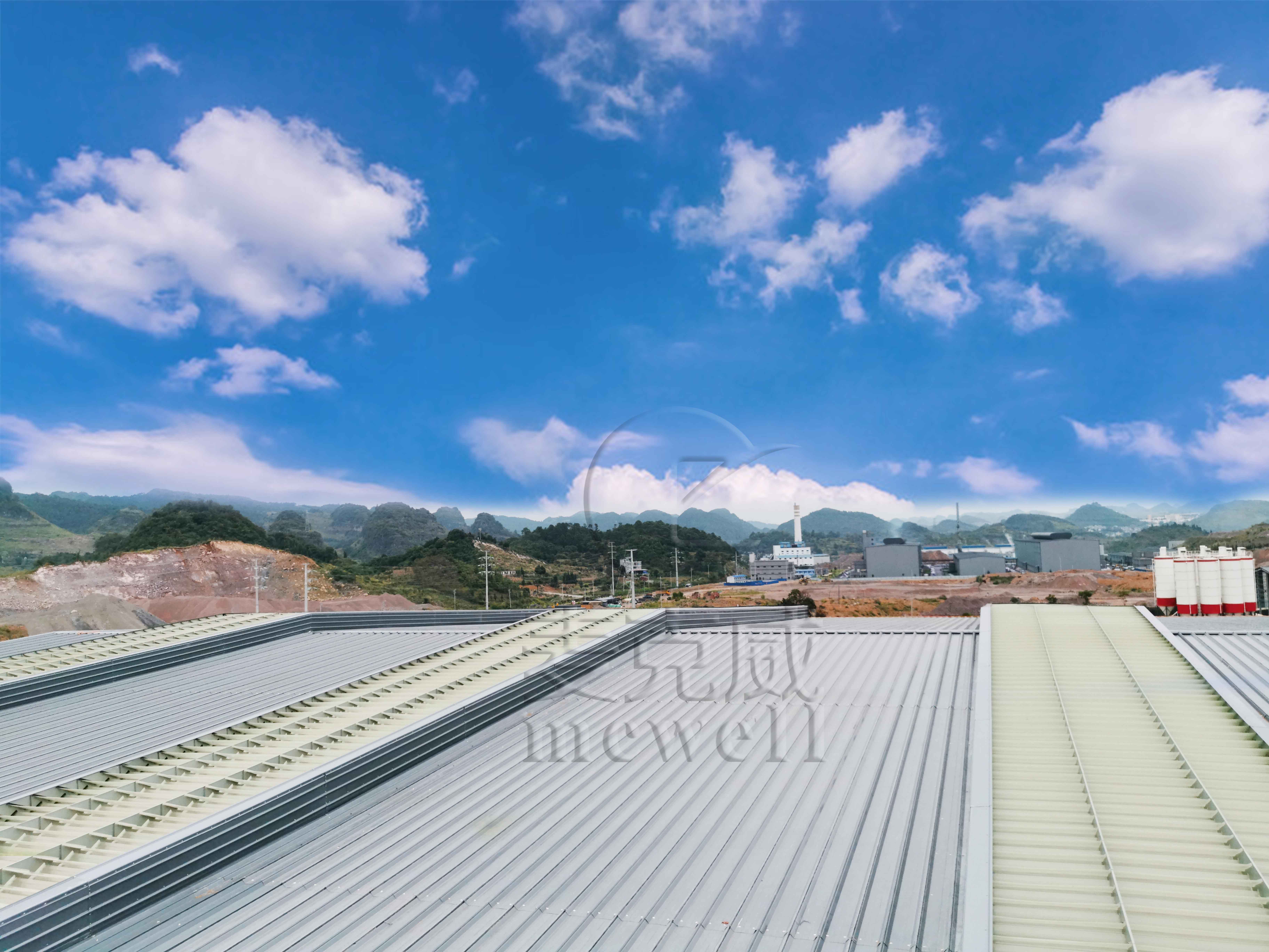 暉陽(貴州)年產10萬噸鋰電池負極材料項目(一期)-貴州薄型排煙通風天窗 暉陽(貴州)年產10萬噸鋰電池負極材料項目(一期)-貴州薄型排煙通風天窗