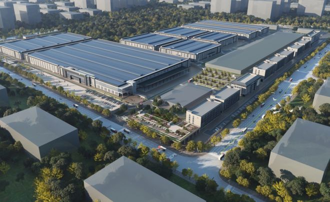 綠源(重慶)綠色出行產業基地項目效果圖 綠源(重慶)綠色出行產業基地項目效果圖