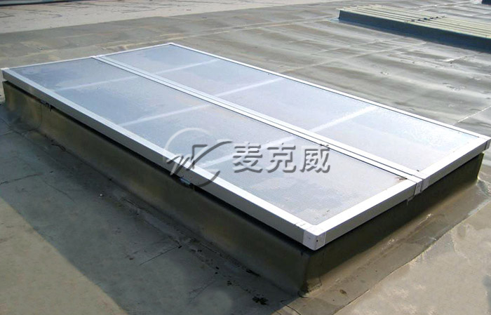 一字型電動采光排煙天窗 一字型電動采光排煙天窗