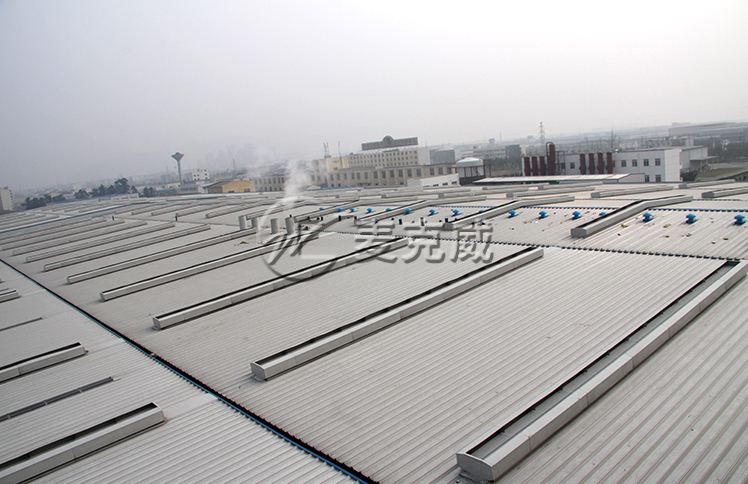 天立液壓機機械制造業屋頂通風天窗工程 天立液壓機機械制造業屋頂通風天窗工程